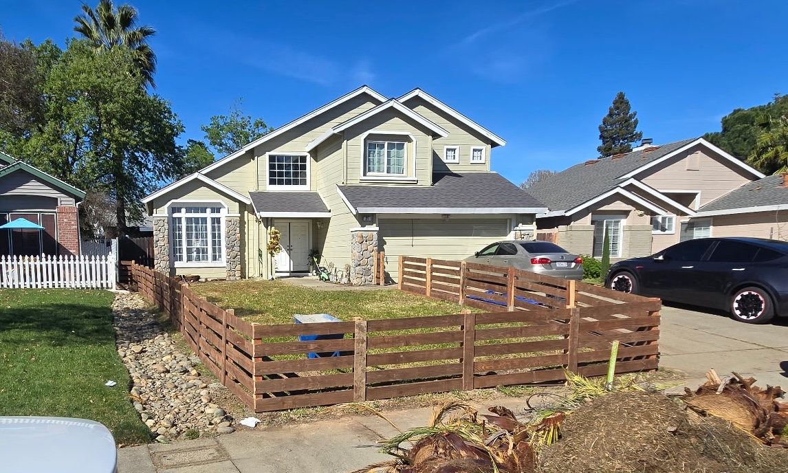 Completed yard transformation